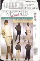 McCall's 5984 Palmer Pletsch Perfect Wardrobe: Jackets, Skirt and Pants, Sewing Pattern Plus Size 16-22