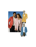 McCall's 6087 Unisex Lined Jackets, Sewing Pattern Multi Size 24-44