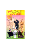 McCall's 6106 Animal Costumes: Bunny, Bear, Cat, Lion or Kangaroo, Sewing Pattern, Size Adult Small