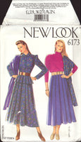 New Look 6173 Peplum Blouse, Full, Flared Skirt and Sash, Sewing Pattern Multi Size 8-18