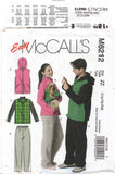 McCall's 6212 Unisex Vest, Jackets, Pants and Dog Coat, Sewing Pattern Plus Size 38-48