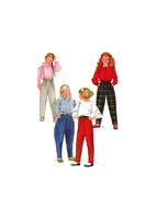 Simplicity 7005 Girls' Pants, Jodhpurs, and Pull-On Pants, Uncut, Factory Folded, Sewing Pattern Size 12