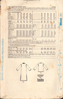 Vogue 9067 Men's Loose Fitting Tunic or Caftan with Jewel Neckline, Braid Trim and Side Slits, Sewing Pattern Size 36