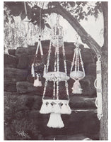 A Sip of Macramé - Vintage 70s - 14 Macrame Patterns Instant Download PDF 24 pages