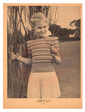 Children's Knitwear No 3 - Vintage 40s - 13 Knitting Patterns For Children Instant Download PDF 36 pages