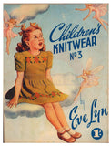 Children's Knitwear No 3 - Vintage 40s - 13 Knitting Patterns For Children Instant Download PDF 36 pages