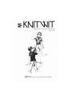 Knitwit 7150 Child's Knit Tops, Pants and Shorts with Tab Front Variations, Sewing Pattern Multi Size 8-12