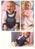 Panda 549 - Knitting for the Nursery - Knitting Patterns for Babies Instant Download PDF 16 pages