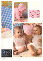 Panda 549 - Knitting for the Nursery - Knitting Patterns for Babies Instant Download PDF 16 pages