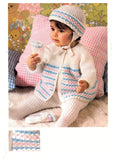 Panda 549 - Knitting for the Nursery - Knitting Patterns for Babies Instant Download PDF 16 pages