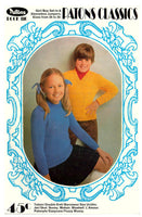 Patons 110 - Early 70s Knitting Patterns for Set-in Sleeves & Sleeveless Jumpers/Sweaters for Boys and Girls Instant Download PDF 20 pages