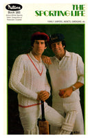 Patons 385 - The Sporting Life - 70s Knitting Patterns for Sweaters, Cardigans, Jackets etc. Instant Download PDF 20 pages