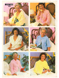 Patons No. 520 Vintage 70s Bed Jackets Instant Download PDF 16 pages