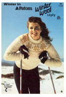 Patons 682 - Knitting Patterns for Women's Sweaters, Leg Warmer, Vest, Jacket  and Mittens - Instant Download 18 PDF pages