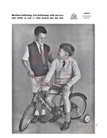 Patons 700 - 60s Knitting Patterns for Sweaters, Jackets and Cardigans For Boys Instant Download PDF 24 pages