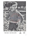 Patons 700 - 60s Knitting Patterns for Sweaters, Jackets and Cardigans For Boys Instant Download PDF 24 pages