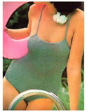 Vintage 70s Knitted "Shine On" Bikini Pattern Bust Size 32-36 Instant Download PDF 2 pages