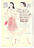 Stitch House Shirt & Blouse - Japanese instructions (in English) For Drafting 80s Sewing Pattern Pieces - Instant Download PDF 68 pages