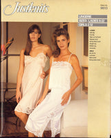 Justknits 9613 Lingerie: Full & Half Slip, Briefs, Camisole, Maillot Top, Uncut, Factory Folded, Sewing Pattern Multi Plus Size 8-22