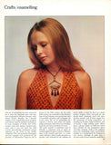 70s Golden Hands Weekly New Guide Part 5 Crafts, Knitting and Needlecraft Colour Magazine with Patterns and Instructions