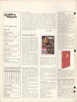 70s Golden Hands Weekly Part 23 Knitting, Dressmaking and Needlecraft Colour Magazine with Patterns and Instructions