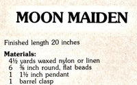 Six vintage 70s Macrame Necklace Patterns Instant Download PDF 2.5 + 4 pages