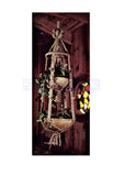 Vintage 1970s "Village Belfrey" Macrame Plant Hanger Pattern Instant Download PDF 2 + 7 pages