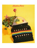 Vintage 70s Macrame "Rainbow Purse" Pattern Instant Download PDF 2 + 2 pages