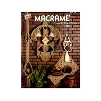 Macramé And Other Fiber Crafts 1977 - Eight Macrame Patterns Instant Download PDF 16 pages