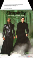 Simplicity DO801 Men's Long Gothic Cloak, Matrix Duster Costume, Cosplay Long Coat, U/C, F/F, Sewing Pattern Multi Chest Size XS-XL