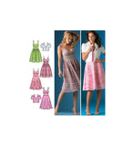 Simplicity 4170 Sundress with V-Neckline, Spaghetti Tie Straps and Short Jacket, Uncut, Factory Folded Sewing Pattern Multi Size 6-14