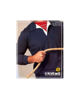 Knitwit 9000 Mens' Tops with Set-In or Raglan, Long or Short Sleeves and Collar Variations, U/C, F/F, Sewing Pattern Multi Size 87-117