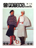 Patons Book 549 Lamelle - Eight 70s Crochet/Knitting Patterns Instant Download PDF 16 pages