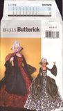 Butterick 4315 Marie Antionette Style Dress, Cosplay, Fancy Dress, Uncut, Factory Folded Sewing Pattern Size 6-12 or 14-20