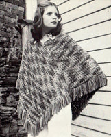 Patons 303 - 70s Crochet Patterns for Women's Vests, Jumpers, Dresses and Poncho - Instant Download PDF 20 pages