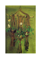 Vintage 70s Macrame Triple Owl Plant Hanger and Wind Chime Patterns Instant Download PDF 3 + 1 pages