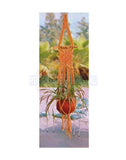 Vintage 70s Macrame "Jewel of Kyrenia" Plant Hanger Pattern Instant Download PDF 3 + 2 pages