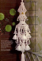 Classic Macramé - 9 Vintage Macrame Patterns Instant Download PDF 24 pages