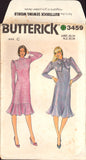 Butterick 3459 Loose Fitting Dress with Neck Tie and Hemline Flounce, Uncut, Factory Folded Sewing Pattern Size 12-16