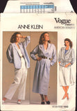 Vogue American Designer 1542 by Anne Klein:  Jacket, A-Line Skirt and Straight Pants, Uncut, Factory Folded, Sewing Pattern Size 12