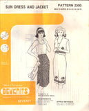 Bevknits 2300 Sewing Sundress And Jacket Pattern Size 8-18 Uncut