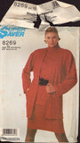 Simplicity 8269 Sewing Pattern Top Skirt Jacket Size 10-12-14 (38-40-42) Uncut Factory Folded