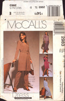 McCall's 2983 Sewing Pattern Top Dress Skirt Pants Size 14-16-18 Uncut Factory Folded