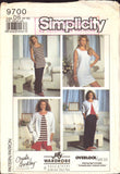 Simplicity 9700 Sewing Pattern Women's Shorts, Dress, Top, Tunic, Jacket Size 4-12 (32-40) Uncut Factory Folded