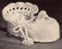 Patons Craft Book No. C.19 - Vintage 50s - Knitting/Crochet Patterns For Baby Bootees Instant Download PDF 28 pages