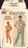 Simplicity 7955 Sewing Pattern Women's Pants Size 10-12-14-16 Uncut Factory Folded