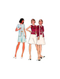 Butterick 3080 Sleeveless Dress in Two Lengths and Jacket, Uncut, Factory Folded, Sewing Pattern Size 14