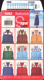 Butterick 5082 Sewing Pattern Jumper And Detachable Collar size 6-8-10 Uncut Factory Folded