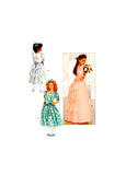 Butterick 4529 Girls' Formal or Bridesmaid Dress with Bustle Skirt in Two Lengths, Uncut, Factory Folded Sewing Pattern Size 12-14