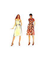 Butterick 3780 Back Wrap Dress or Jumper with Scoop Neckline, Uncut, Factory Folded, Sewing Pattern Size 8 or 12